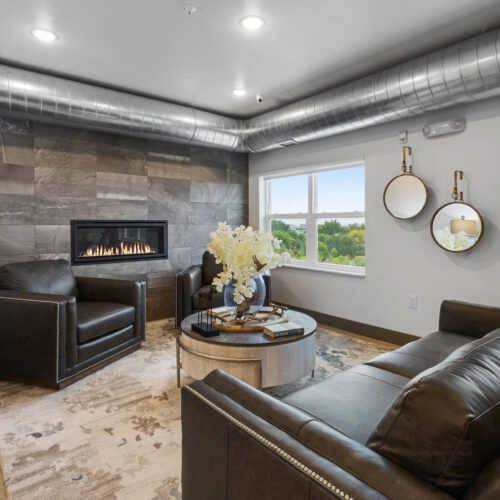 recreation room seating area